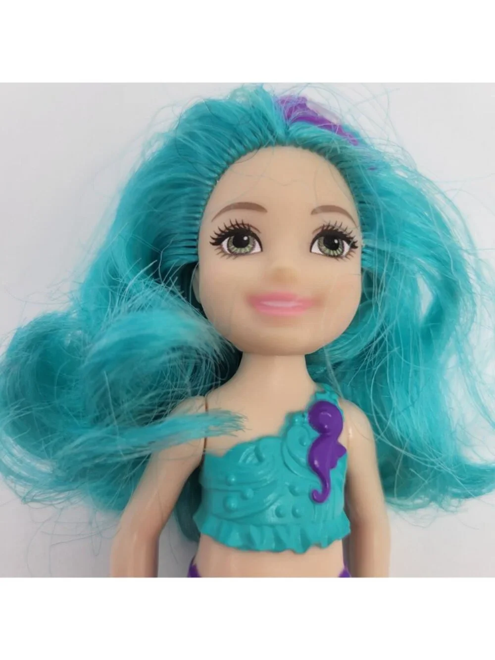 Barbie Dreamtopia Chelsea Mermaid Doll Lot - Girls & Boy, Purple, Teal, Green